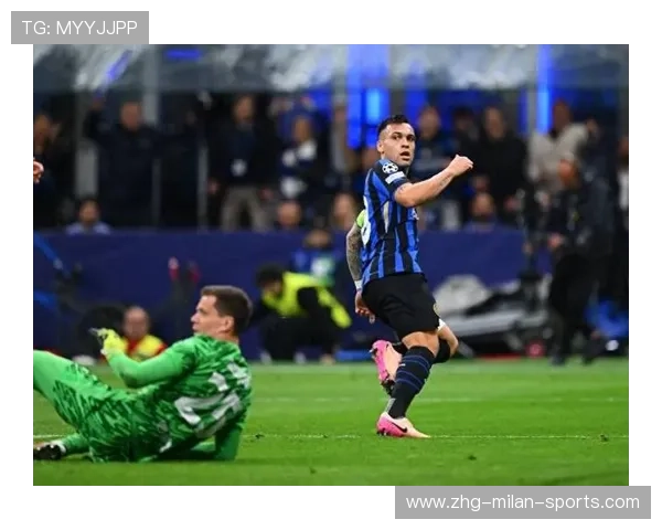 国际米兰边线突破速度极快，劳塔罗抓住每次推进机会